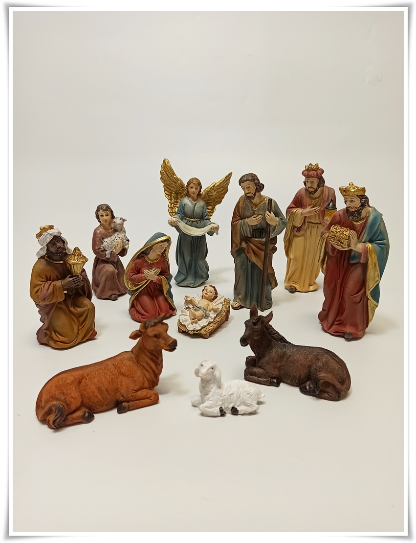 szopka Bożonarodzeniowa, figury do szopki, figury trzech króli, figury mędrców, figura pastuszka, ozdoba świąteczna, święta Rodzina, Boże Narodzenie, dekoracje świąteczne, Święta Rodzina, Betlejem