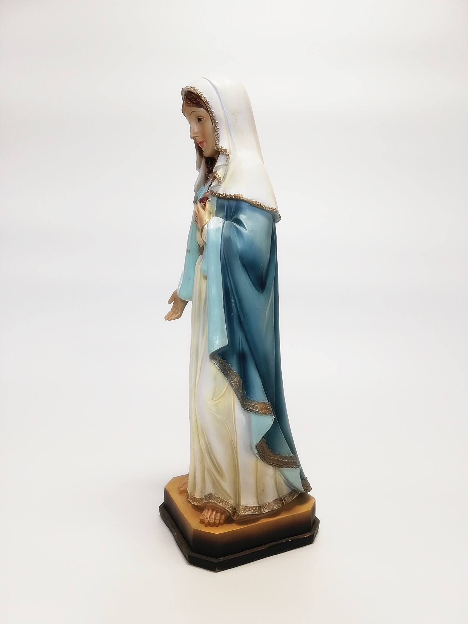 figura do kapliczki,Niepokalane Serce Maryi,objawienia fatimskie,Prześliczna Pani